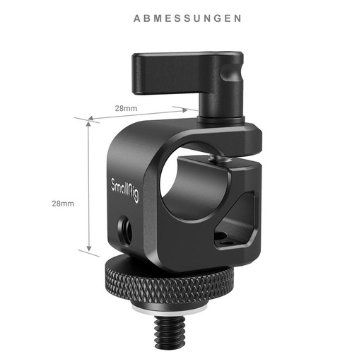 SmallRig 860B Single Rail Block Stativadapter
