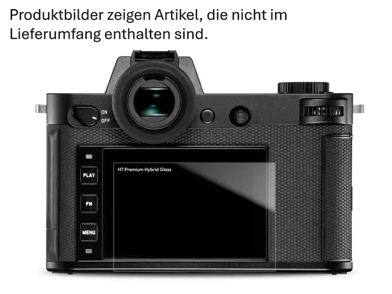 Leica Premium Hybridglas,  Größe 3, Displayschutz