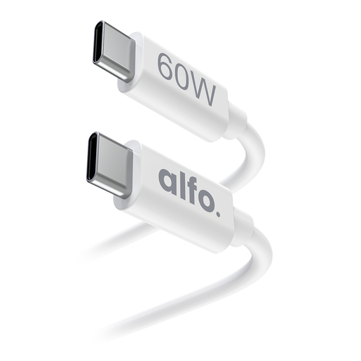 Alfo essentials USB-C Kabel weiß 1,2m
