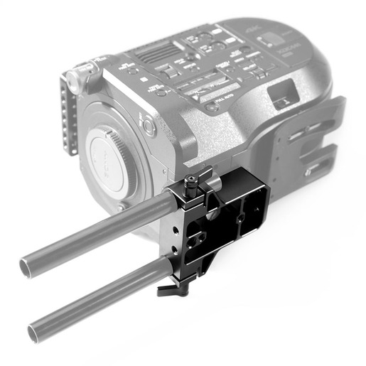 SmallRig 1674 Baseplatte mit zwei 15 mm Rodaufnahmen