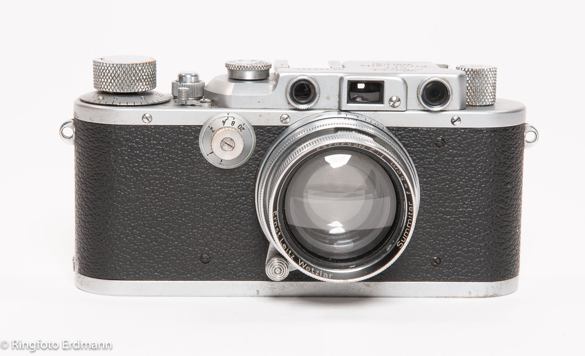 Leica IIIa mit Summitar 1:2/50mm - gebraucht 8880000006200