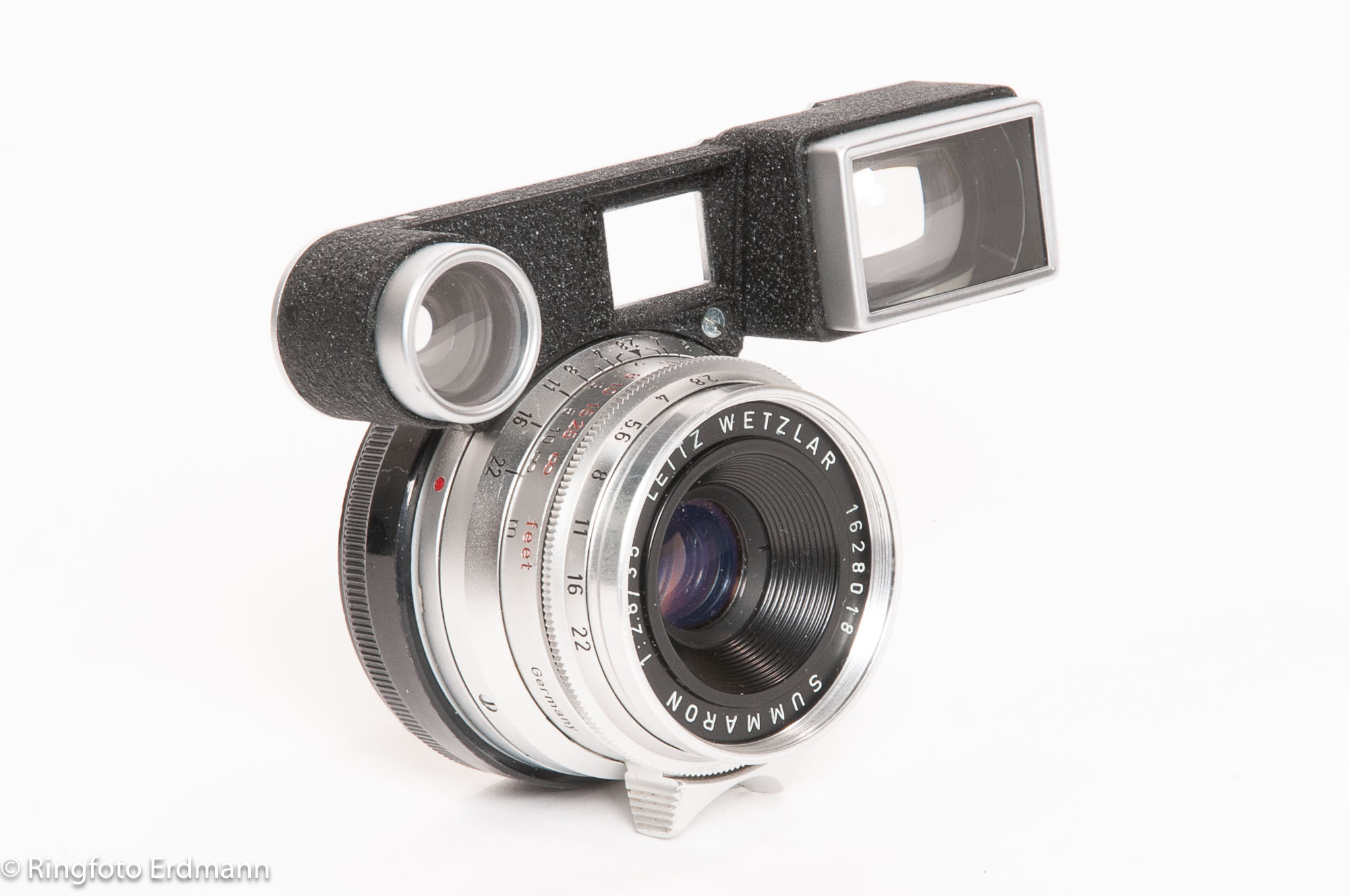 Leitz (Leica) Summaron-M 35/2,8 mit Brille für Leica M3 - gebraucht