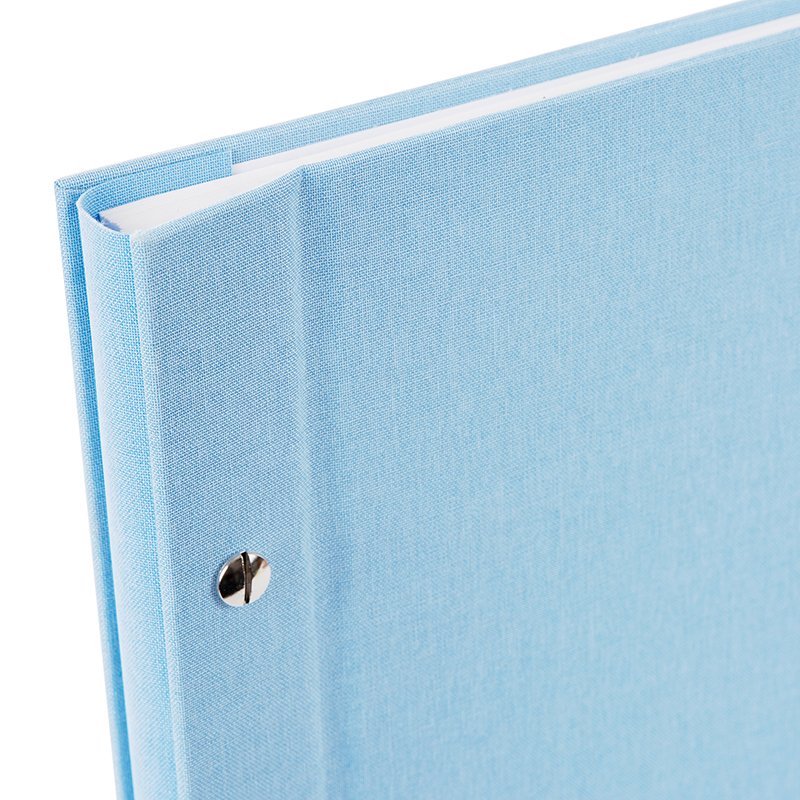 Goldbuch Schraubalbum 30x25cm Bella Vista Himmelblau mit 40 weißen Seiten 4009835268292