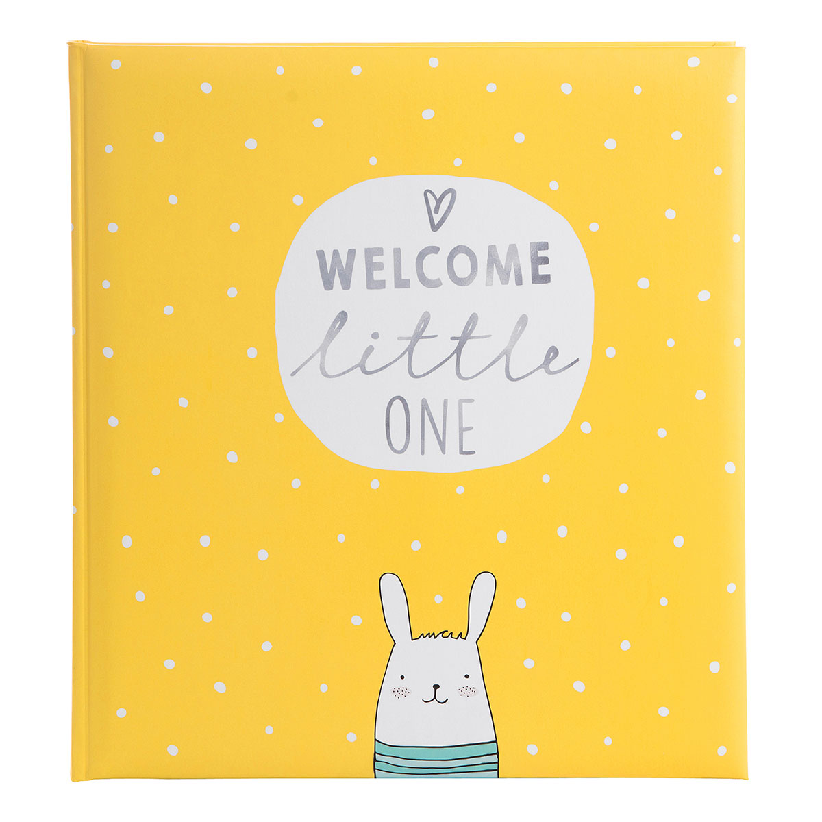 Goldbuch Babyalbum 30x31cm Welcome Little One gelb 4009835151808
