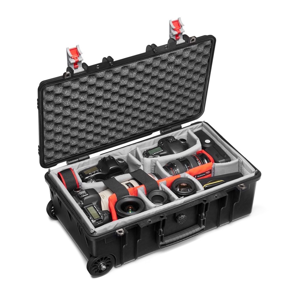 Manfrotto Pro Light Trolley Tough-55 mit flachem Deckel (Aussteller) 8024221686432