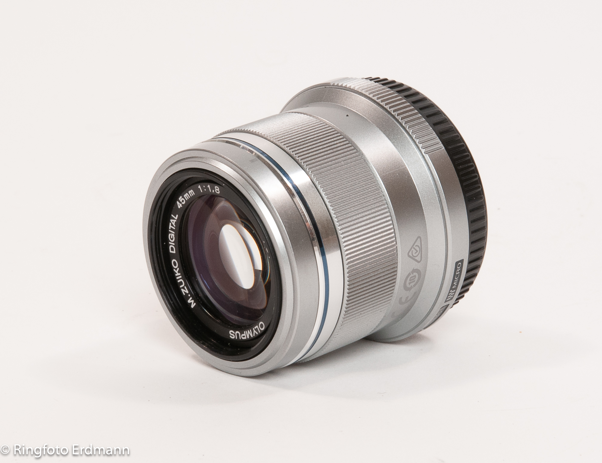 Olympus M.Zuiko 45/1,8 silber - gebraucht
