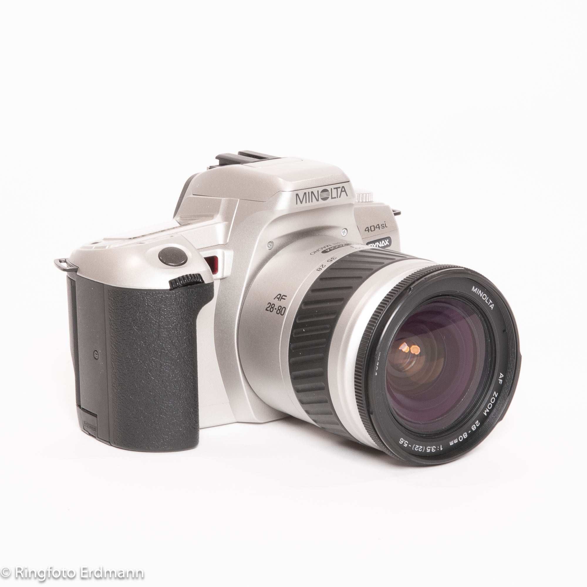 Minolta Dynax 404 SI silber + AF 28-80/3,5-5,6 - gebraucht
