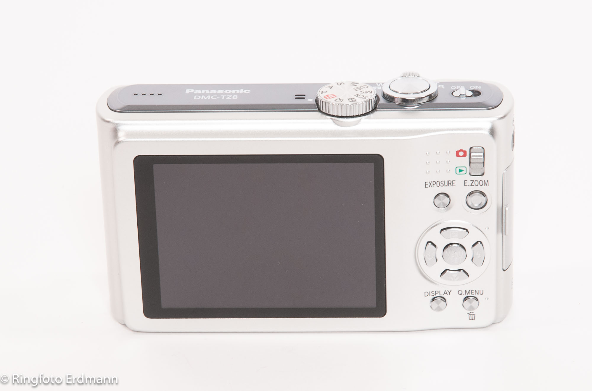 Panasonic Lumix DMC-TZ8 silber - gebraucht 8880000006958