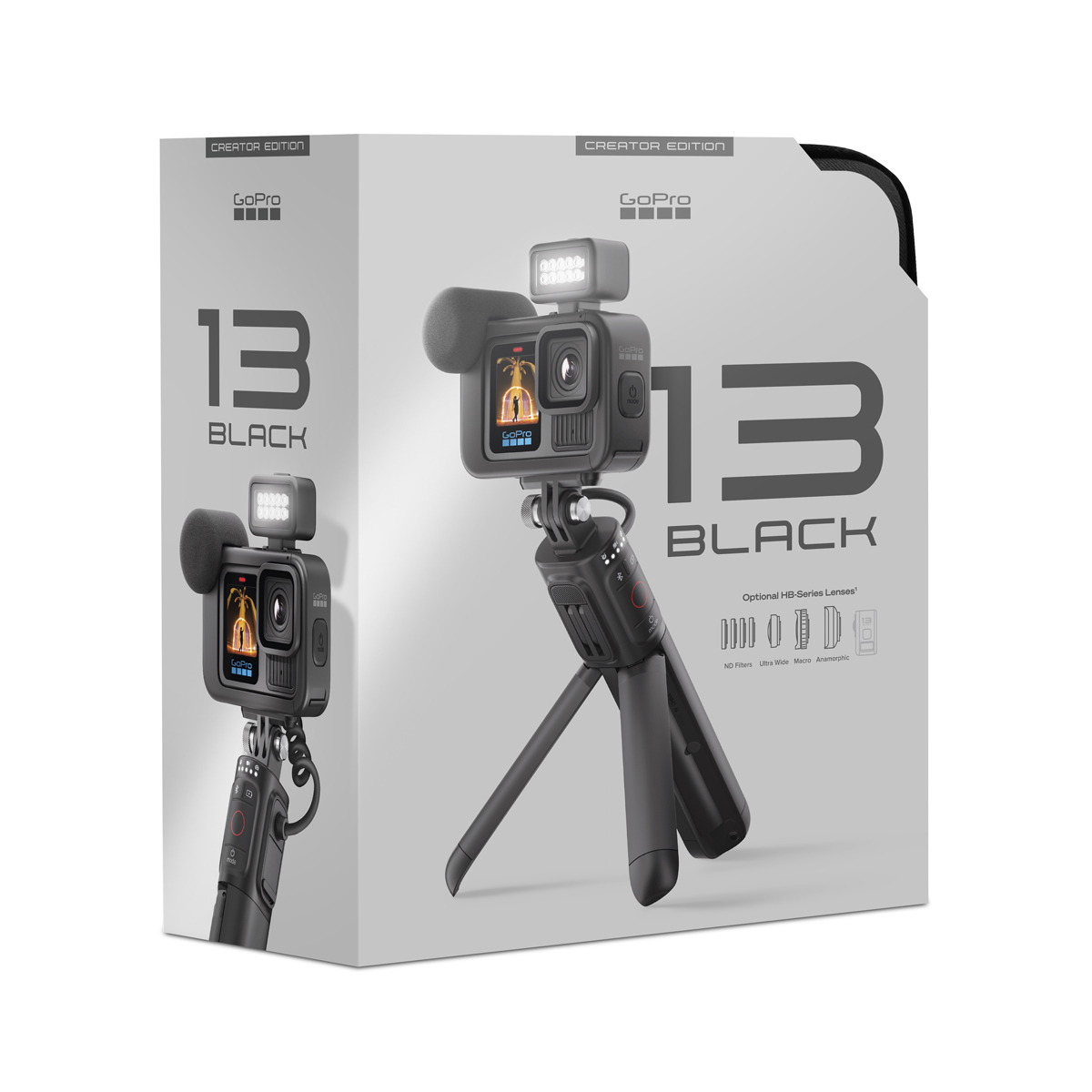 GoPro HERO13 Black Creator Edition inkl. Volta (Akkugriff, Stativ, Fernbedienung) 0810116381661
