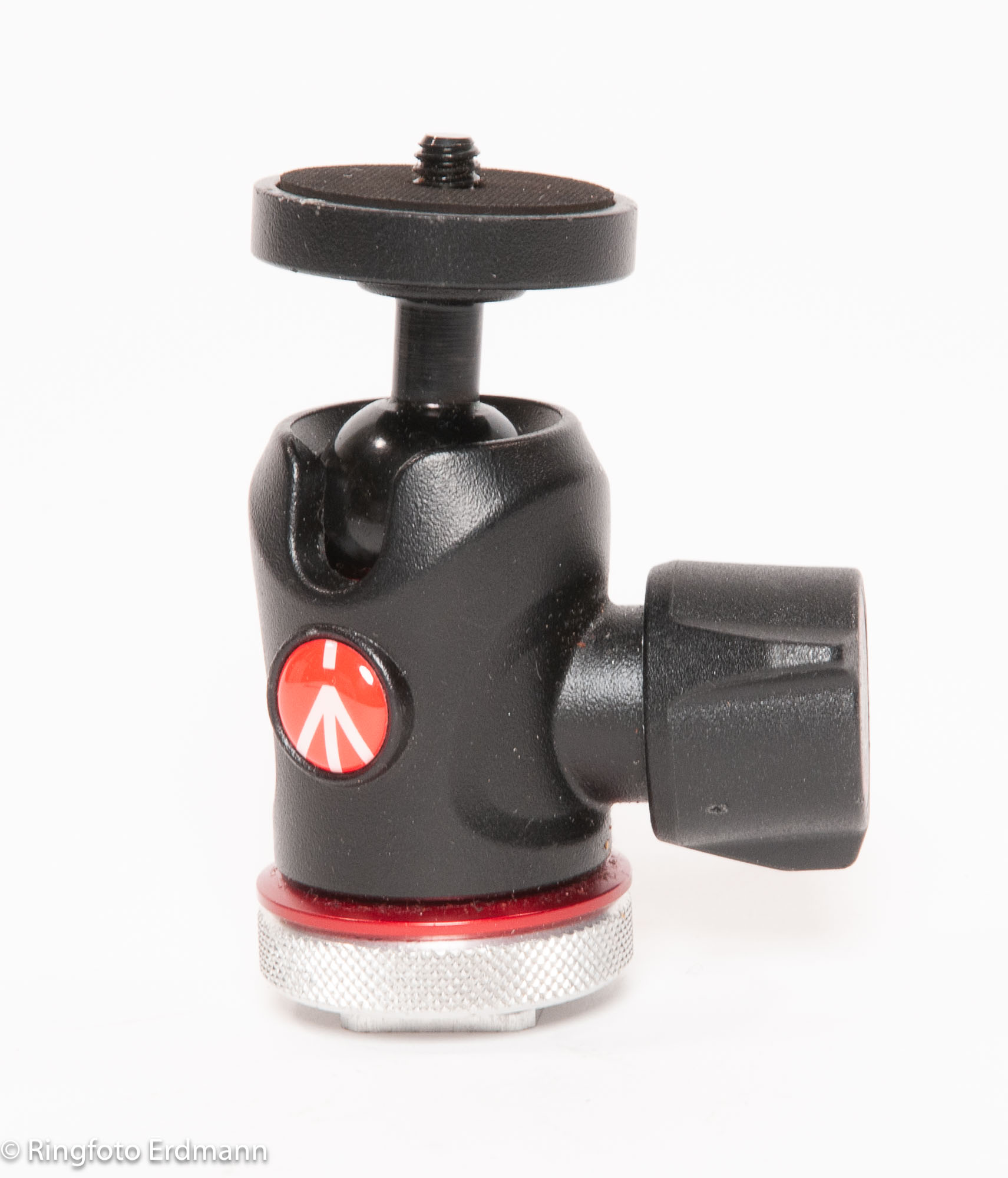 Manfrotto MH492LCD-BH Kugelkopf Micro mit Blitzschuh - für Kameras bis 4kg - B-Ware