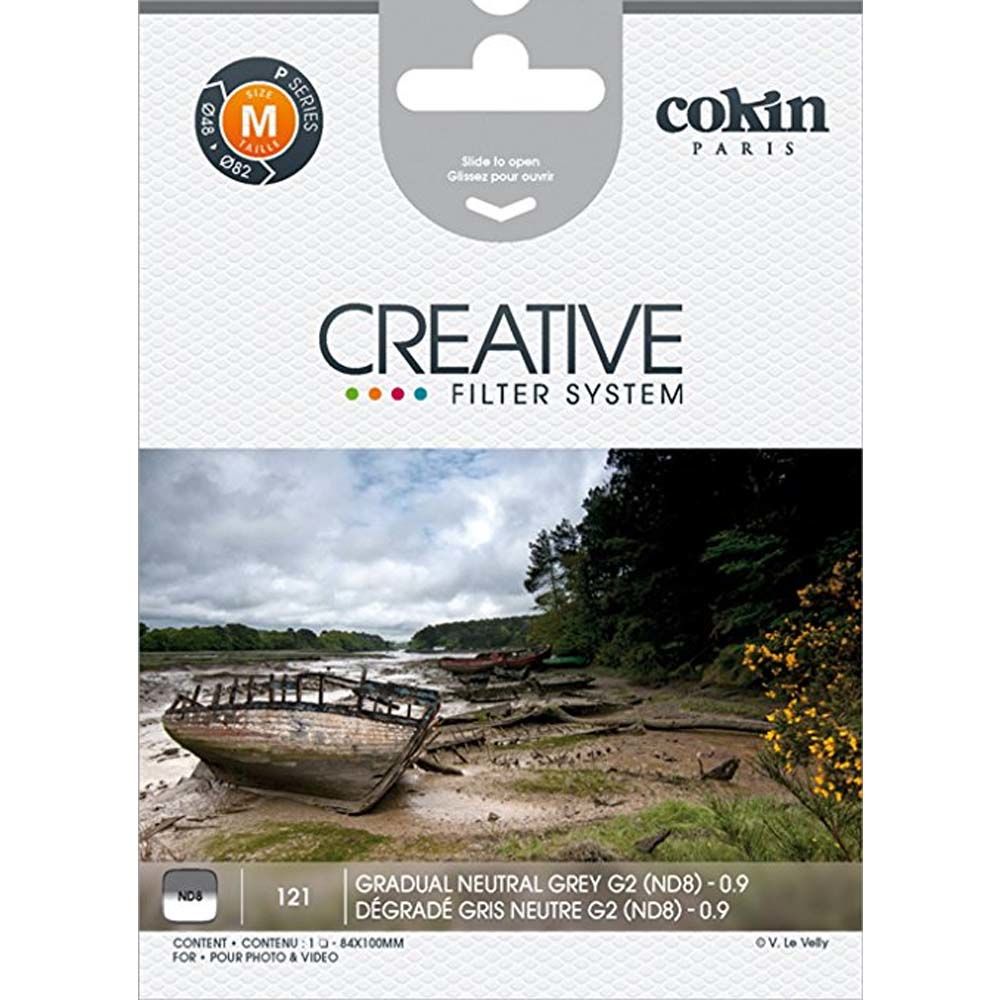 Cokin Verlaufsfilter Grau 2x 8ND8) - P121 0085831446548