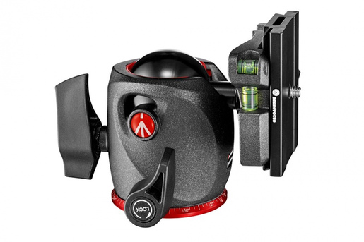 Manfrotto XPRO Magnesium Kugelkopf mit Top Lock Schnellwechselplatte