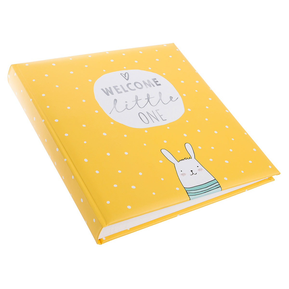 Goldbuch Babyalbum 30x31cm Welcome Little One gelb 4009835151808