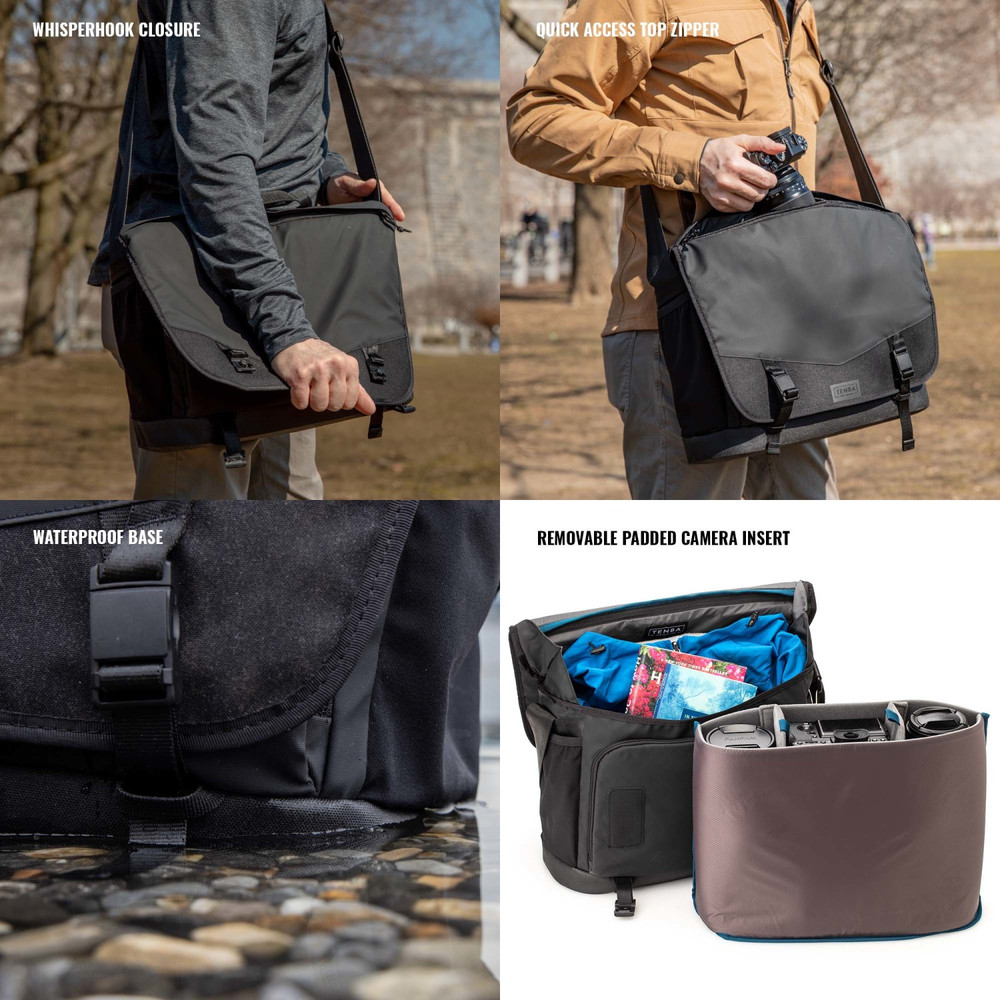 Tenba Tasche Messenger DNA 16 Slim schwarz 0816779022903