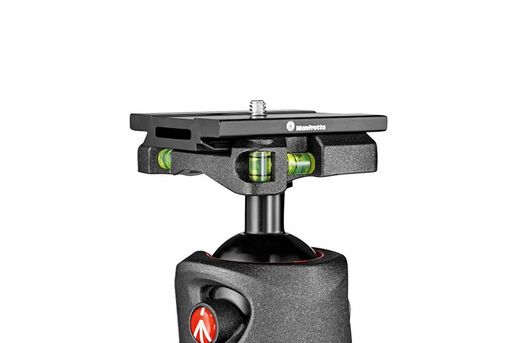 Manfrotto XPRO Magnesium Kugelkopf mit Top Lock Schnellwechselplatte