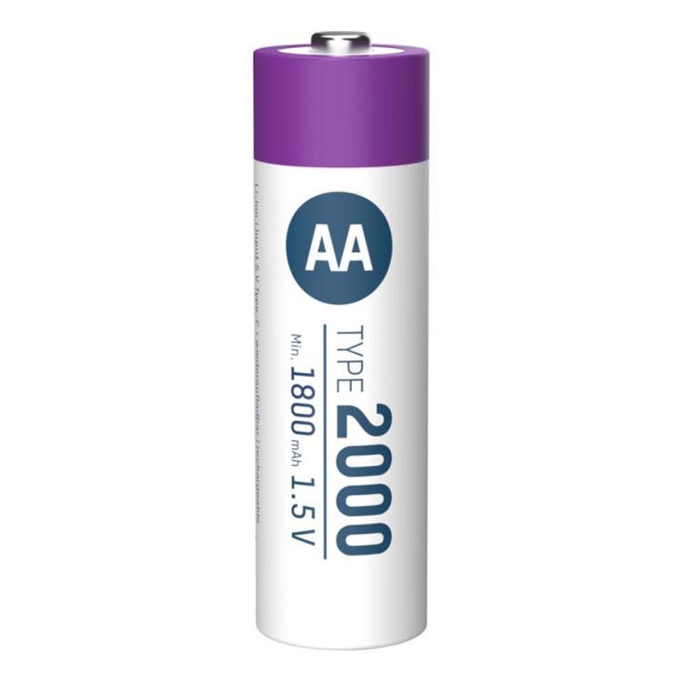 Ansmann Akku Mignon AA 2000 4er - Typ USB C (1800mAh) 4013674193974