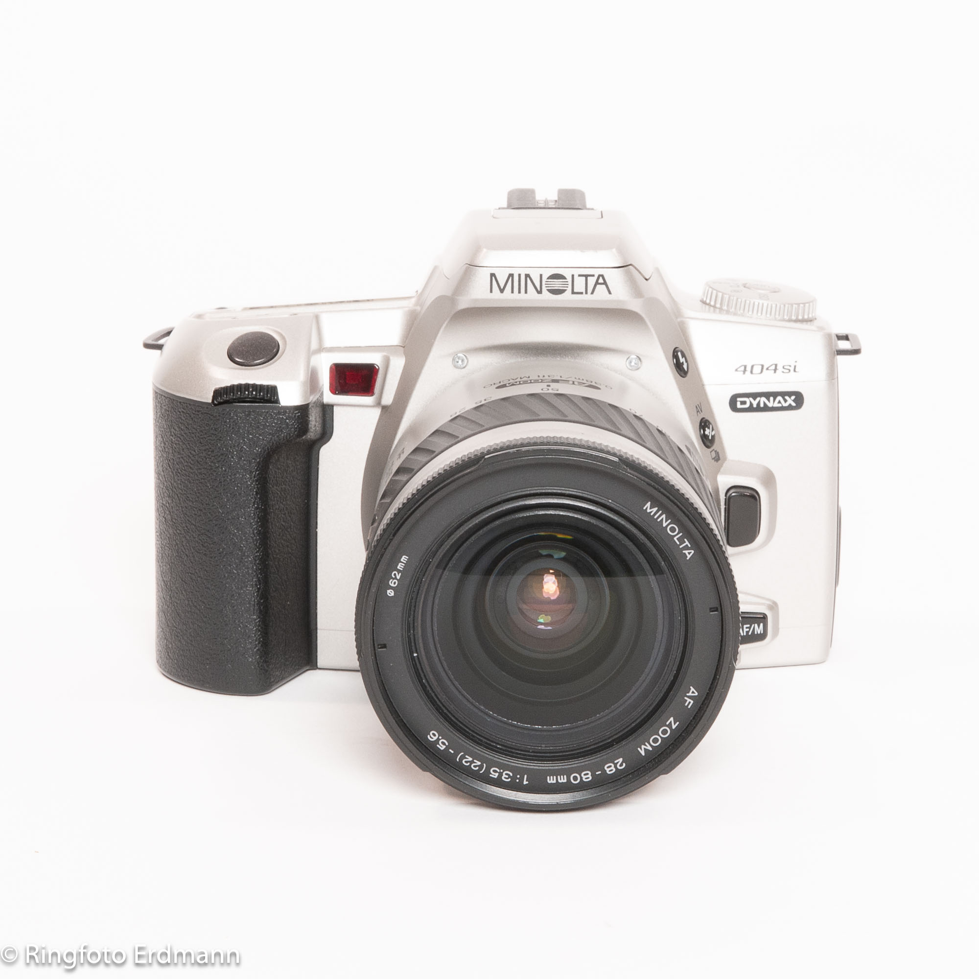 Minolta Dynax 404 SI silber + AF 28-80/3,5-5,6 - gebraucht