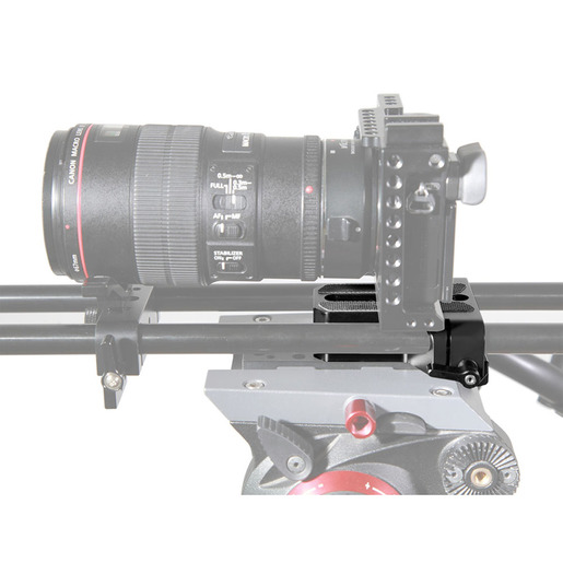 SmallRig 1674 Baseplatte mit zwei 15 mm Rodaufnahmen