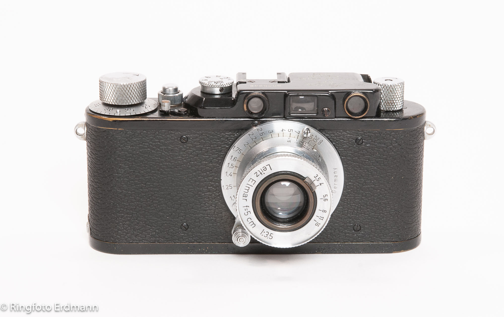 Leitz Leica I schwarz mit Leitz Elmar 50/3,5
