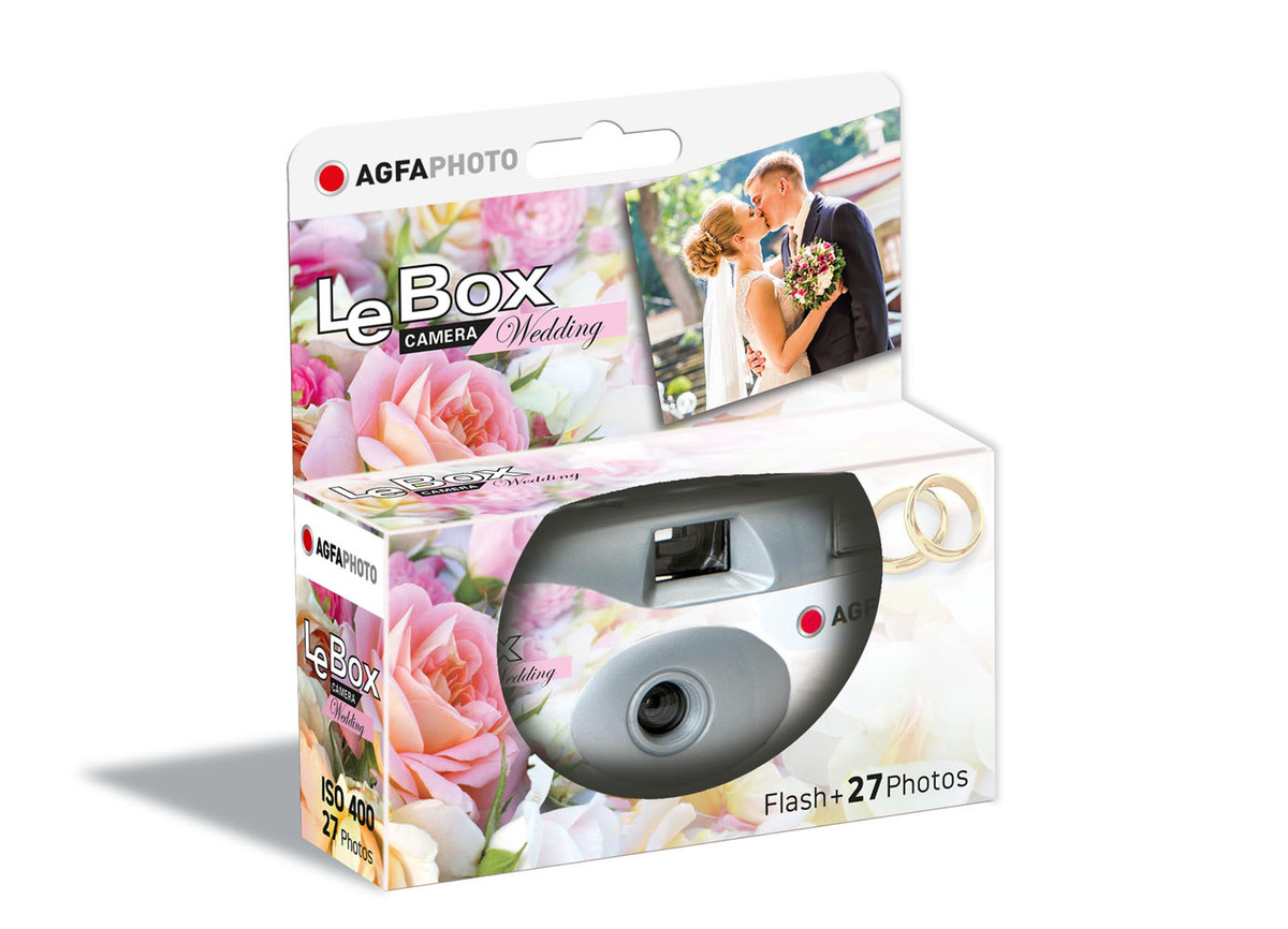 AgfaPhoto LeBox Wedding, 27 Bilder mit Blitz