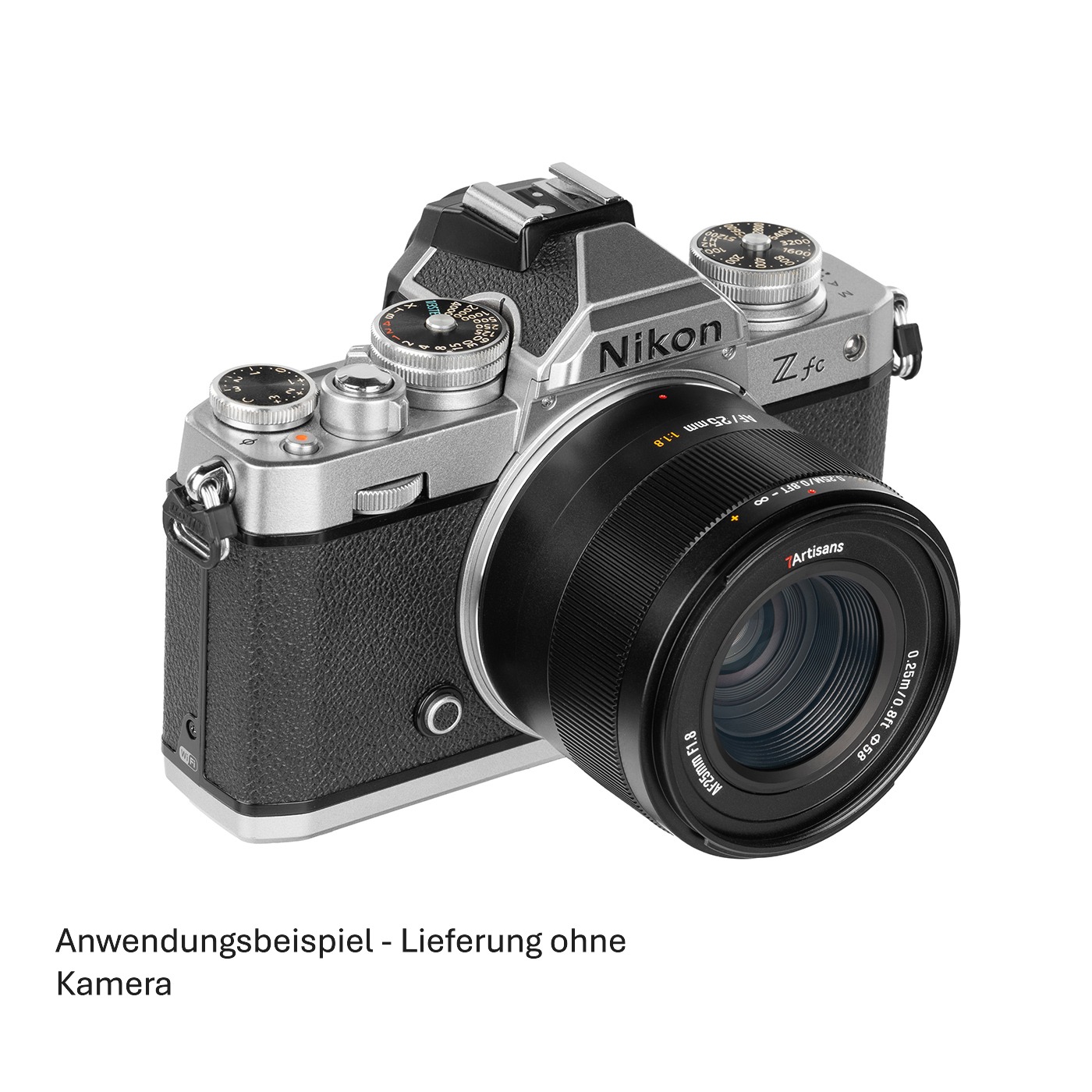 7Artisans 25/1,8 Lite Objektiv für Nikon Z(APS-C)