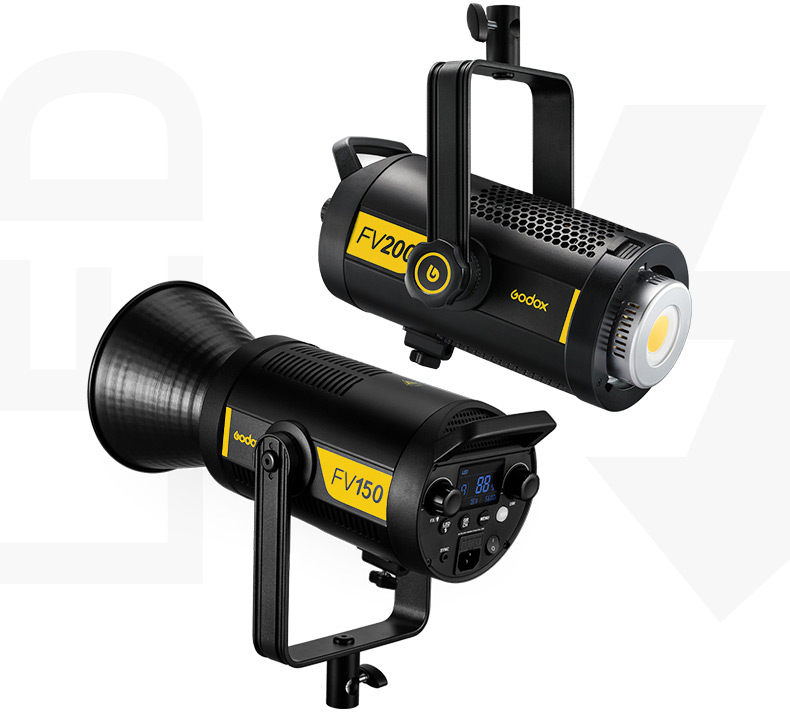 Godox FV200 HSS LED Blitz + LED Videoleuchte 6952344218419