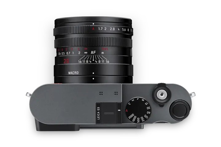 Leica D-LUX 8 metallgrau lackiert