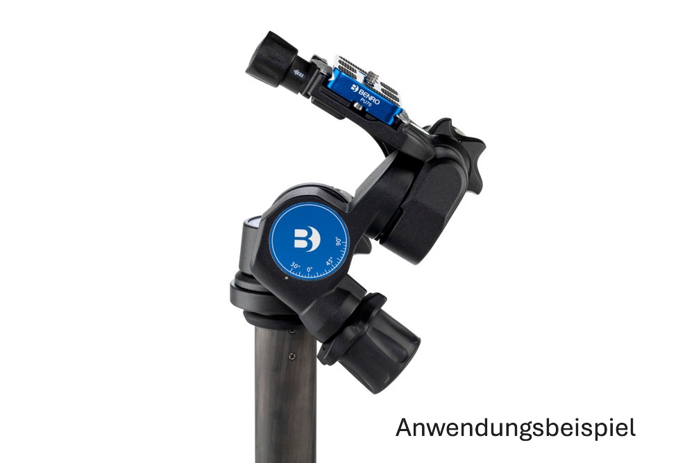 Benro Getriebeneiger GD3WH mit Schnellwechseladp. bis 6kg belastbar, Arca Swiss Style