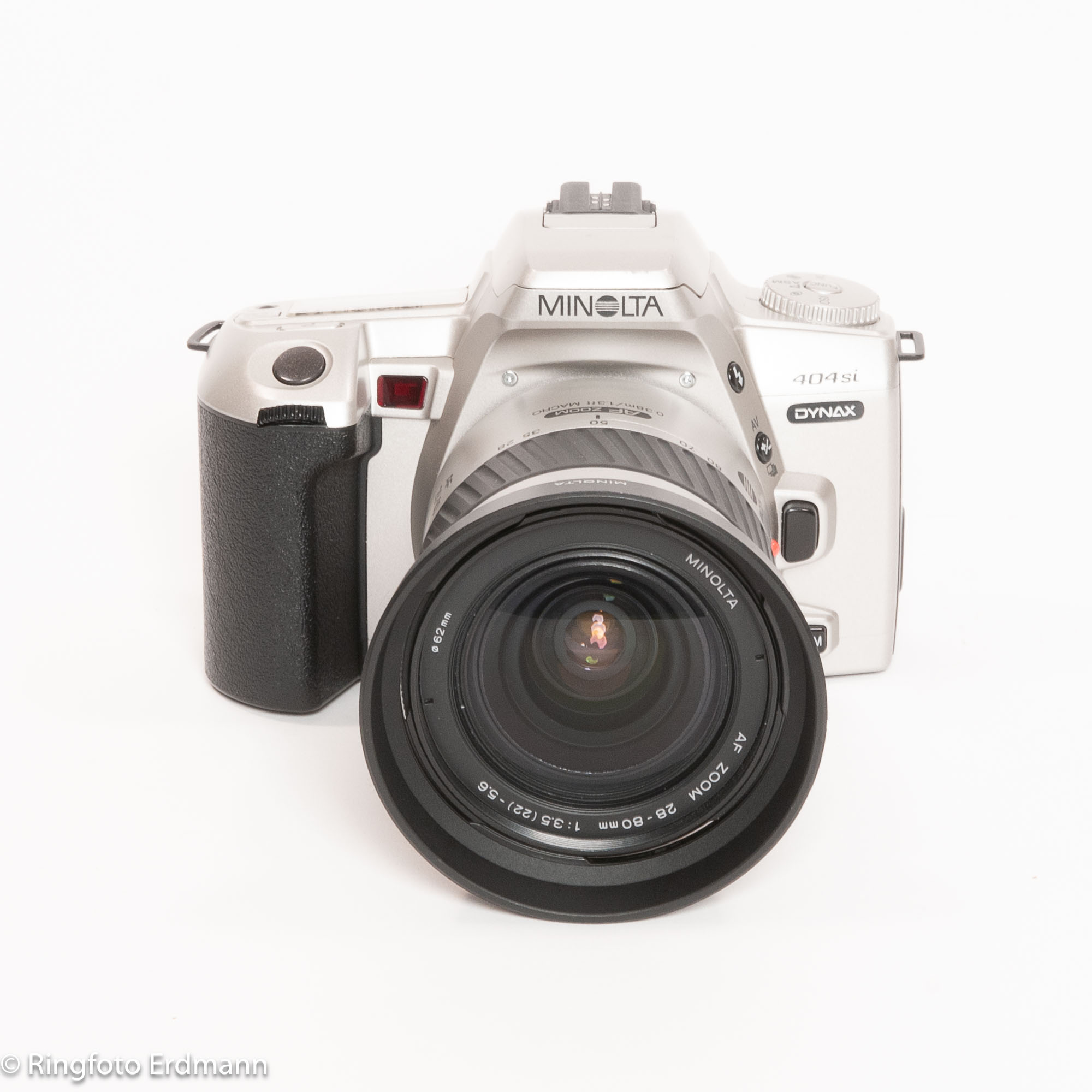 Minolta Dynax 404 SI silber + AF 28-80/3,5-5,6 - gebraucht