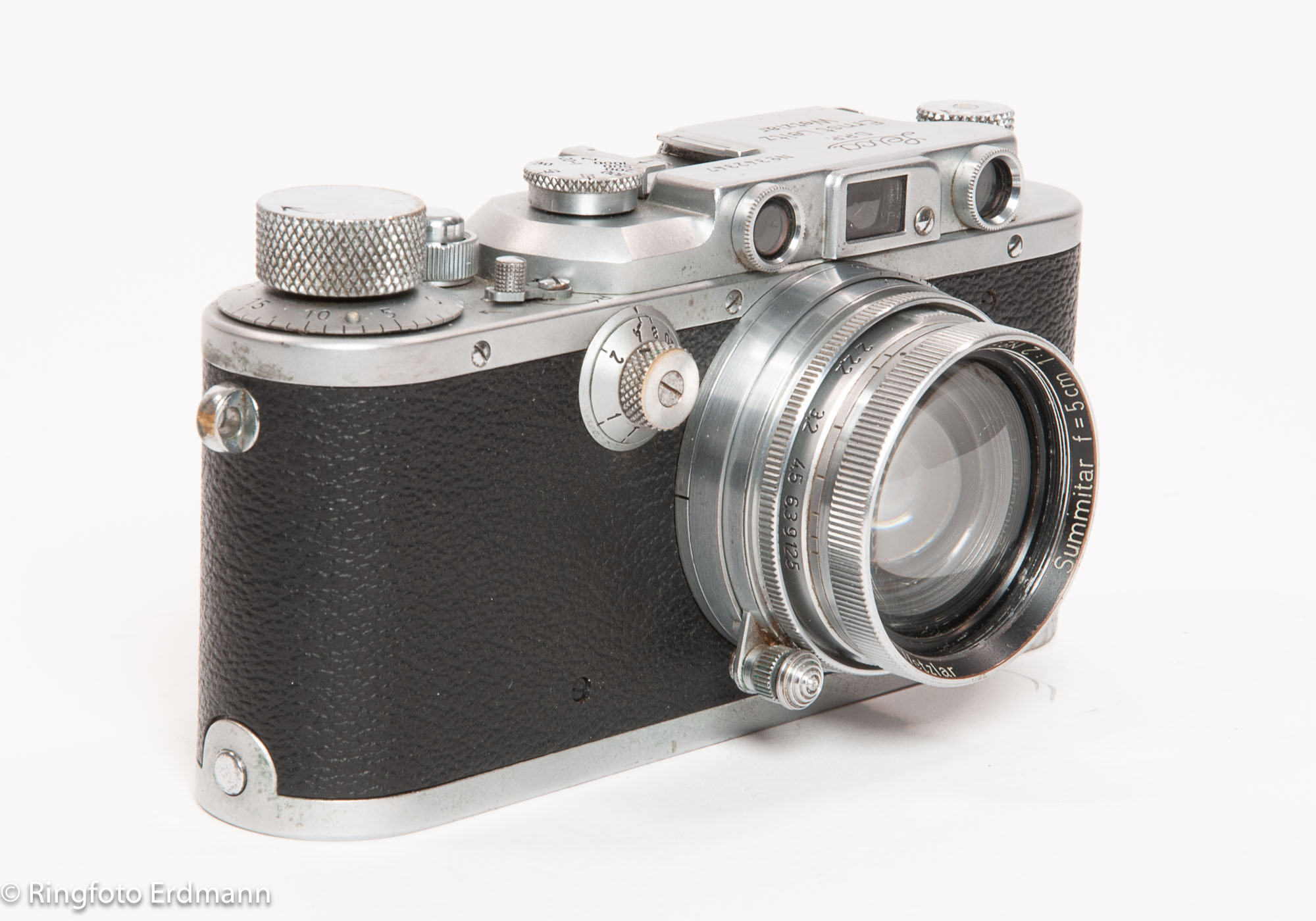 Leica IIIa mit Summitar 1:2/50mm - gebraucht 8880000006200