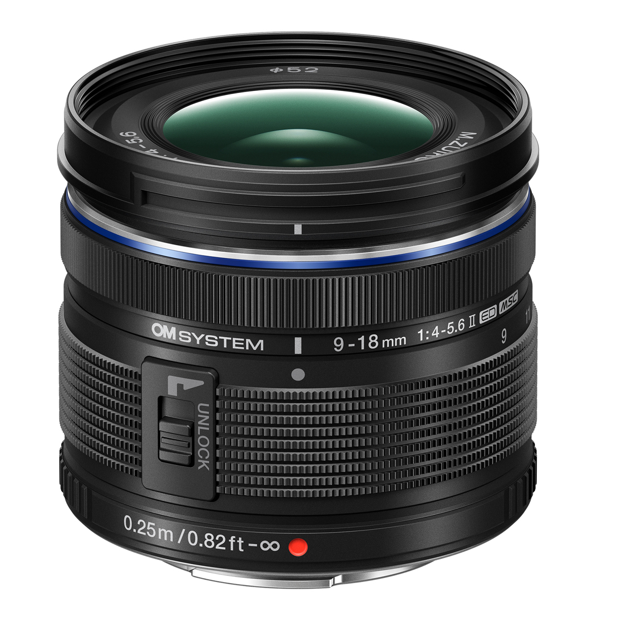 OM-System M.ZUIKO 9-18/4.0-5.6 II DIGITAL ED 4545350056001
