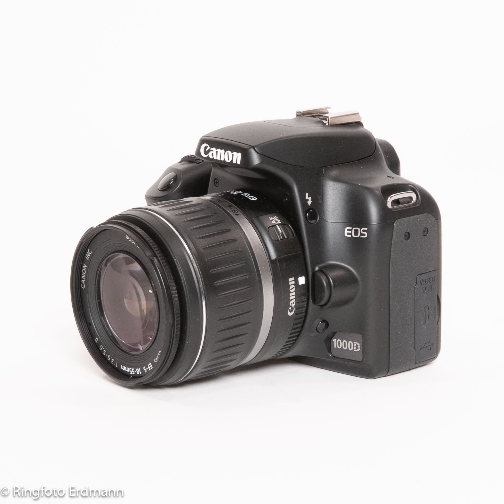 Canon EOS 1000D + Canon EF-S 18-55/3,5 - gebraucht