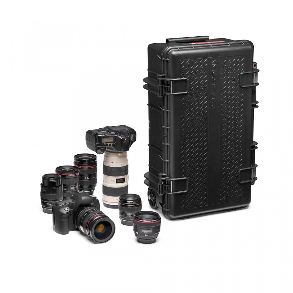 Manfrotto Pro Light Trolley Tough-55 mit flachem Deckel (Aussteller) 8024221686432