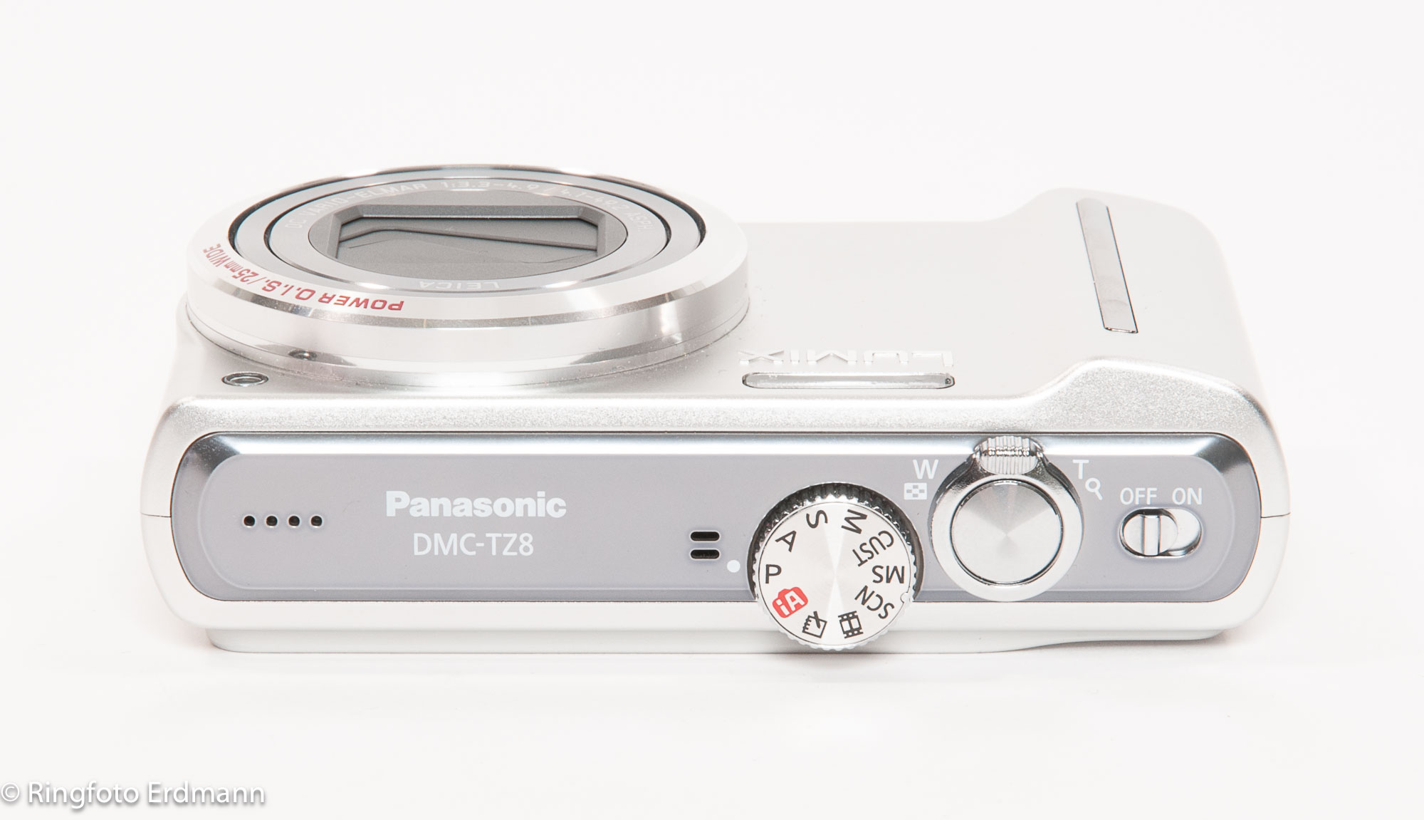 Panasonic Lumix DMC-TZ8 silber - gebraucht 8880000006958