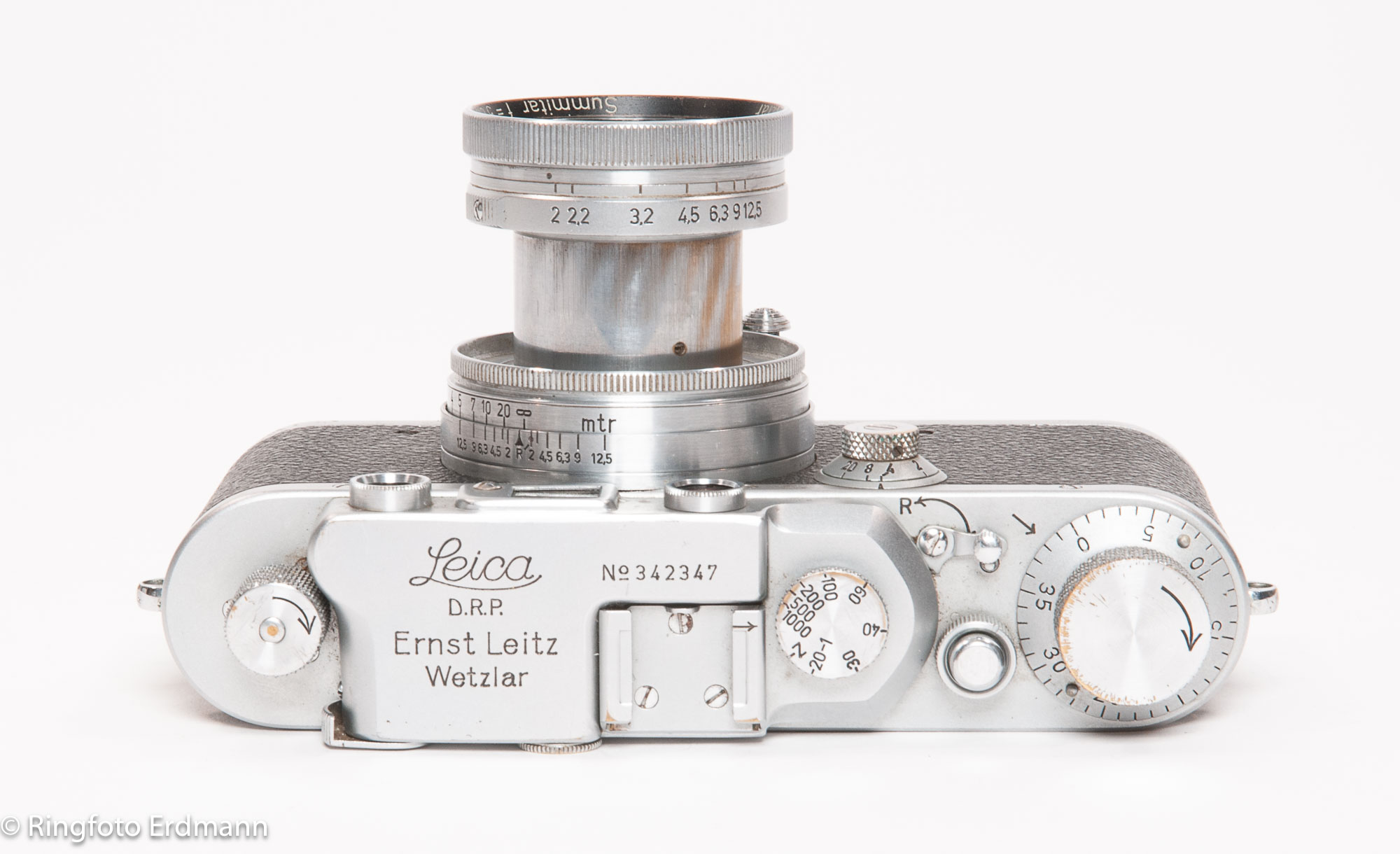 Leica IIIa mit Summitar 1:2/50mm - gebraucht 8880000006200