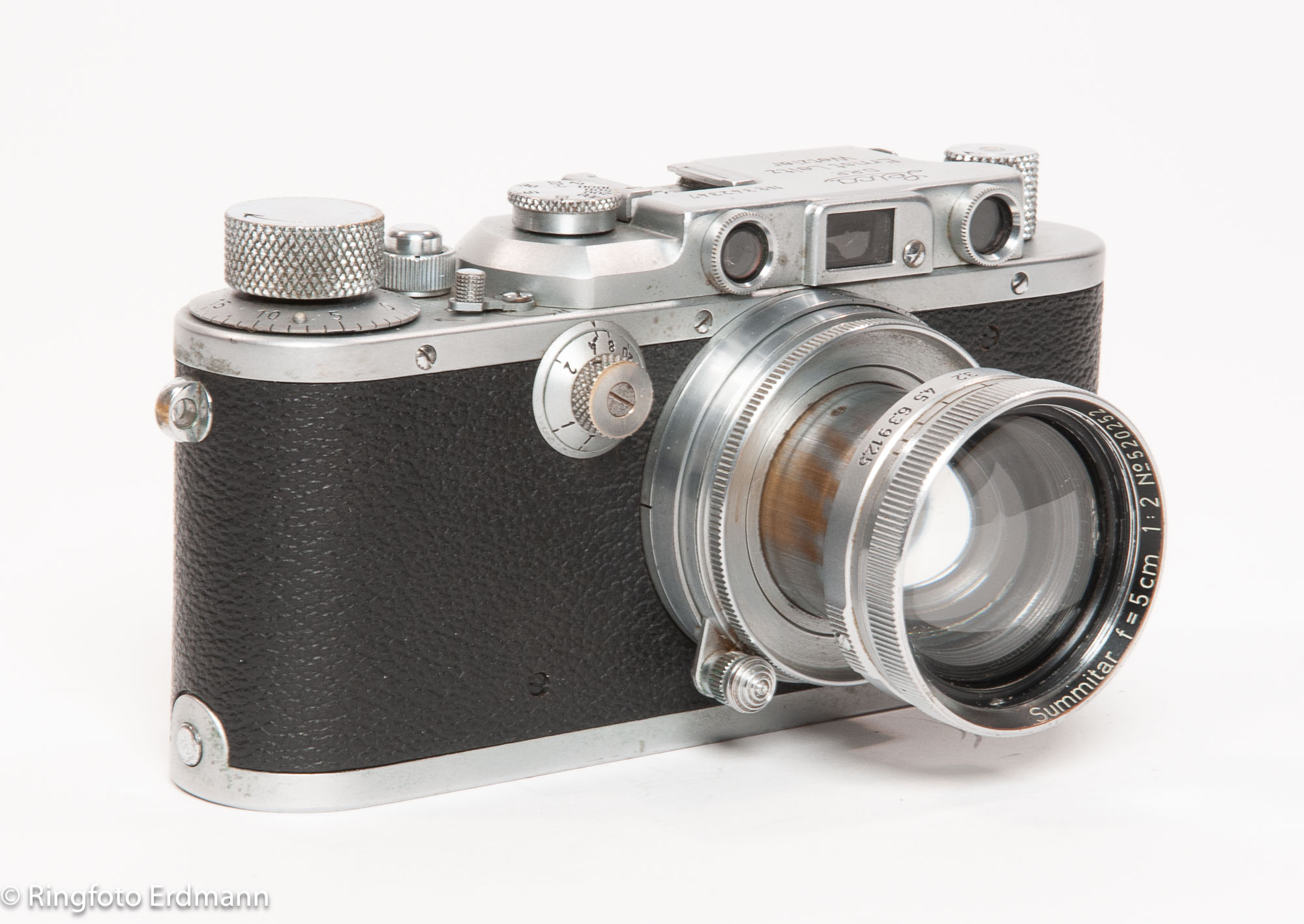 Leica IIIa mit Summitar 1:2/50mm - gebraucht 8880000006200