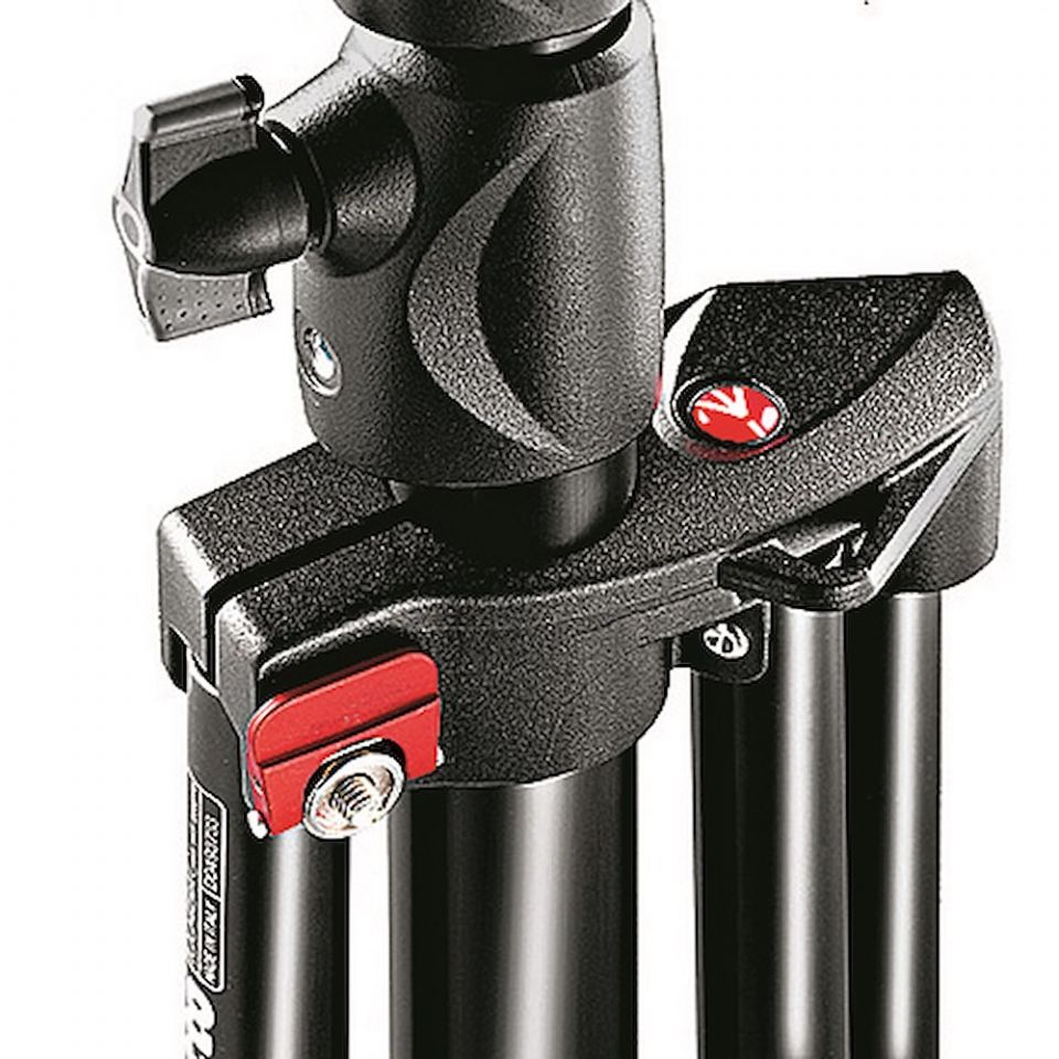Manfrotto 1052 Compact Alu Lampenstativ mit Luftfederung Höhe 211cm, bis 4kg belastbar 8024221550801