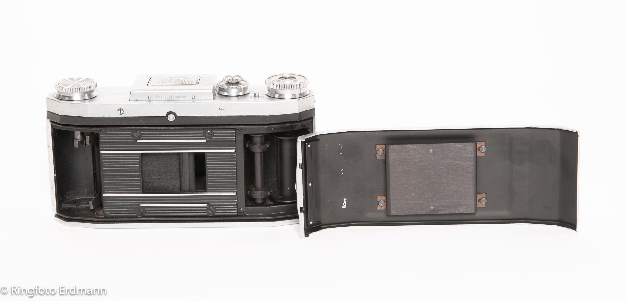 Praktica FX mit Spiegelsucher und Tasche - Auslösung defekt