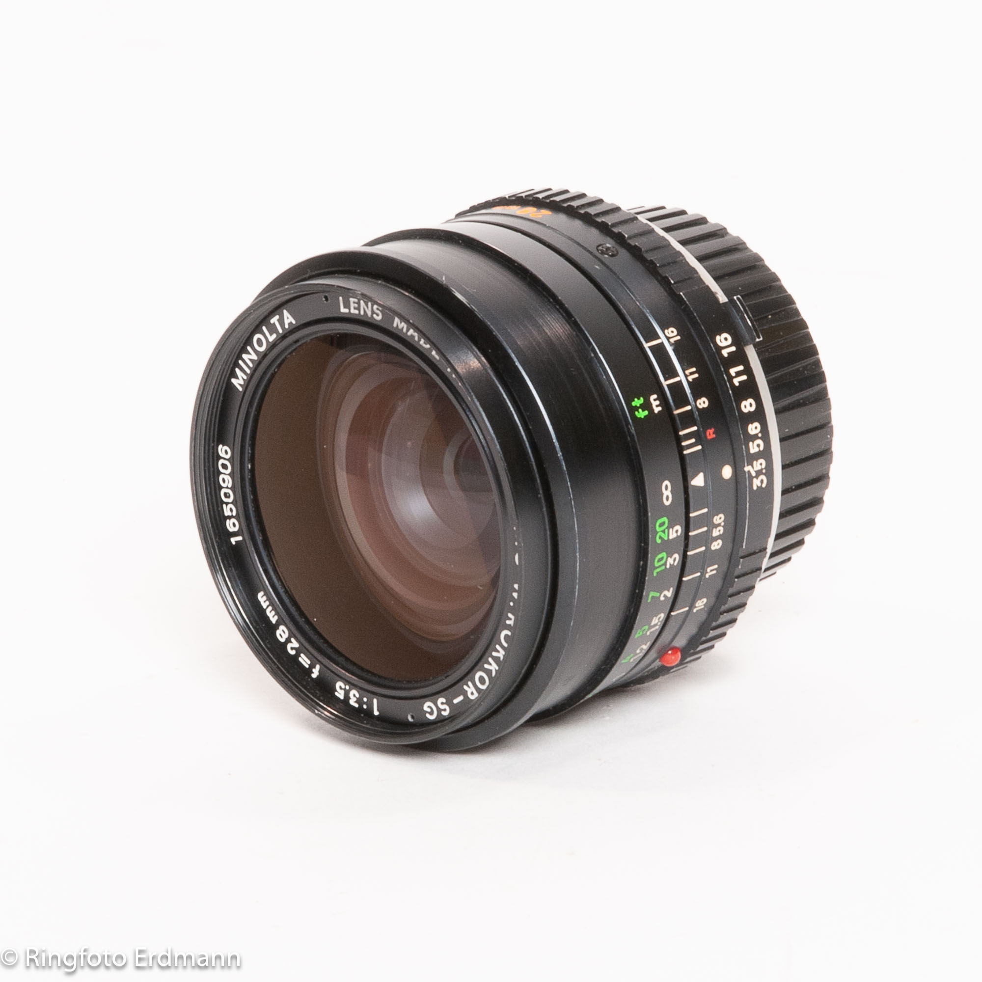 Minolta MC W.Rokkor-SG 28/3,5 - gebraucht