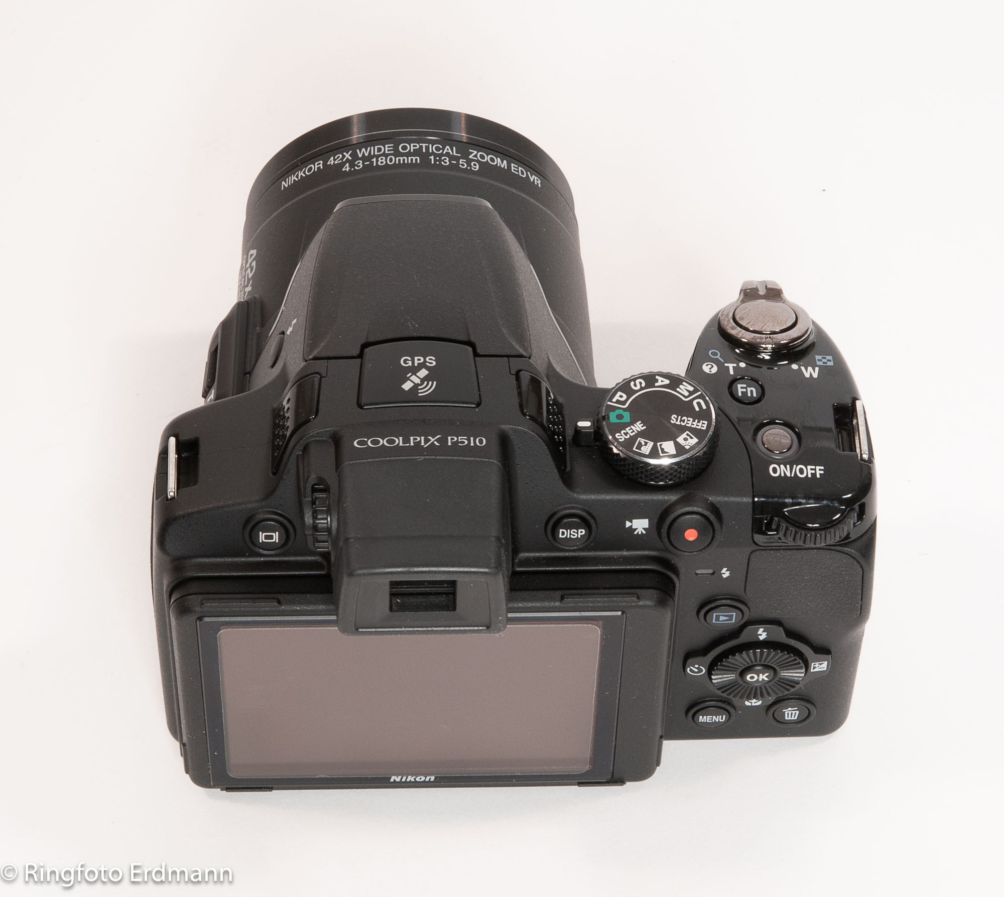 Nikon Coolpix P510 schwarz - gebraucht 8880000006880