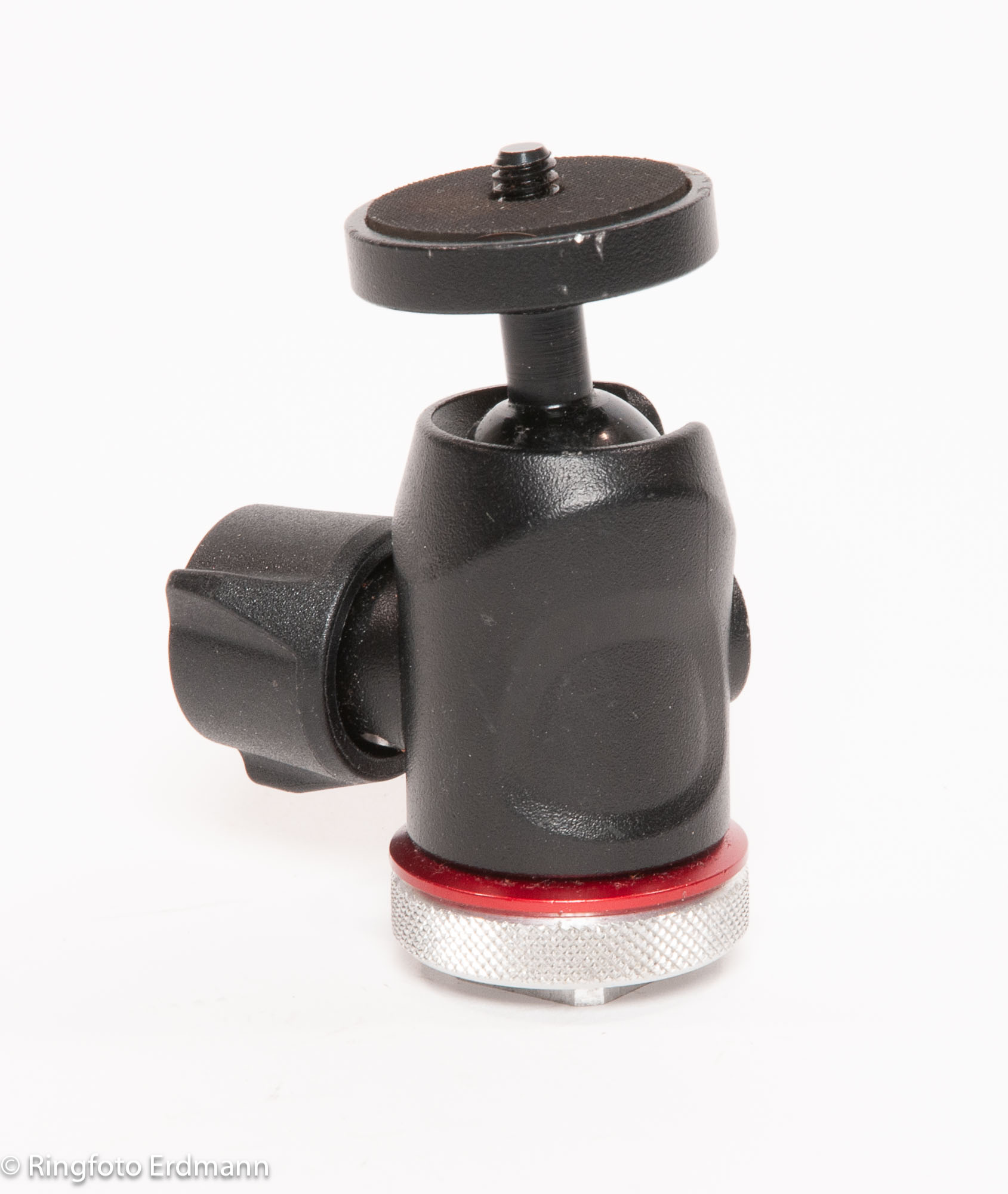 Manfrotto MH492LCD-BH Kugelkopf Micro mit Blitzschuh - für Kameras bis 4kg - B-Ware