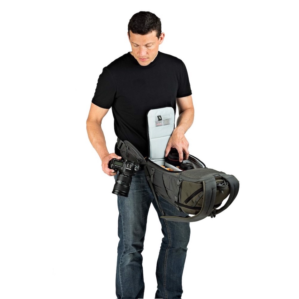 Lowepro Flipside Trek BP350 AW II Grey-Dark Green 0056035370151