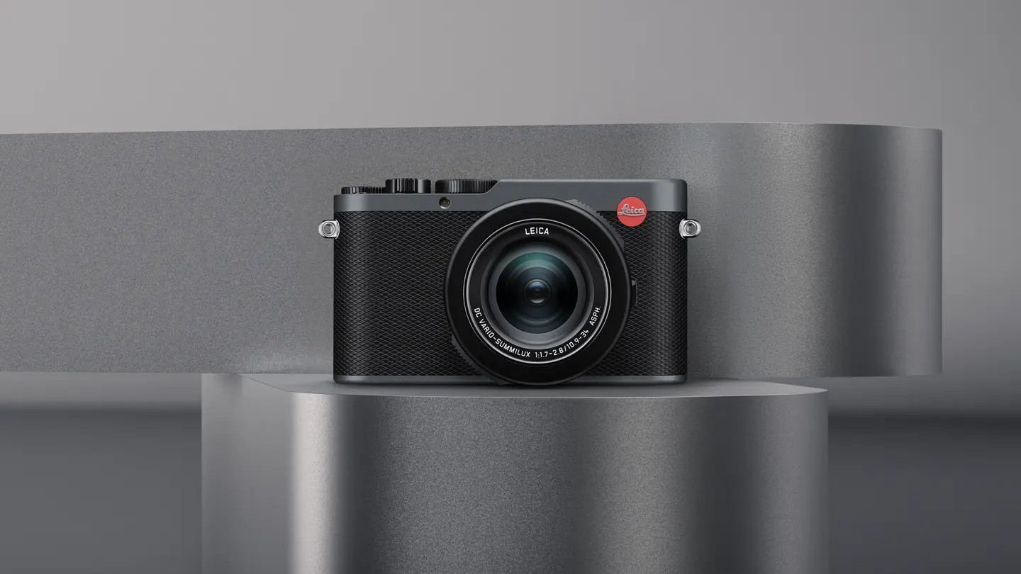 Leica D-LUX 8 metallgrau lackiert