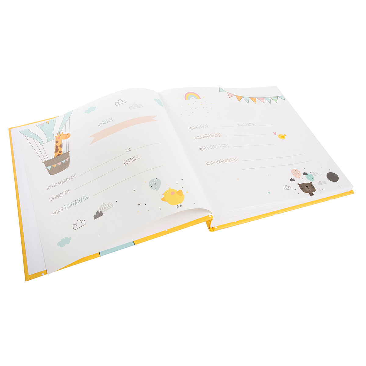 Goldbuch Babyalbum 30x31cm Welcome Little One gelb 4009835151808