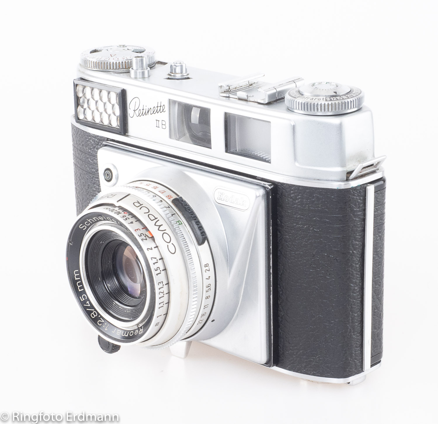 Kodak Retinette II B inklusive Tasche, Streulichtblende + Filter - gebraucht 0000000002695