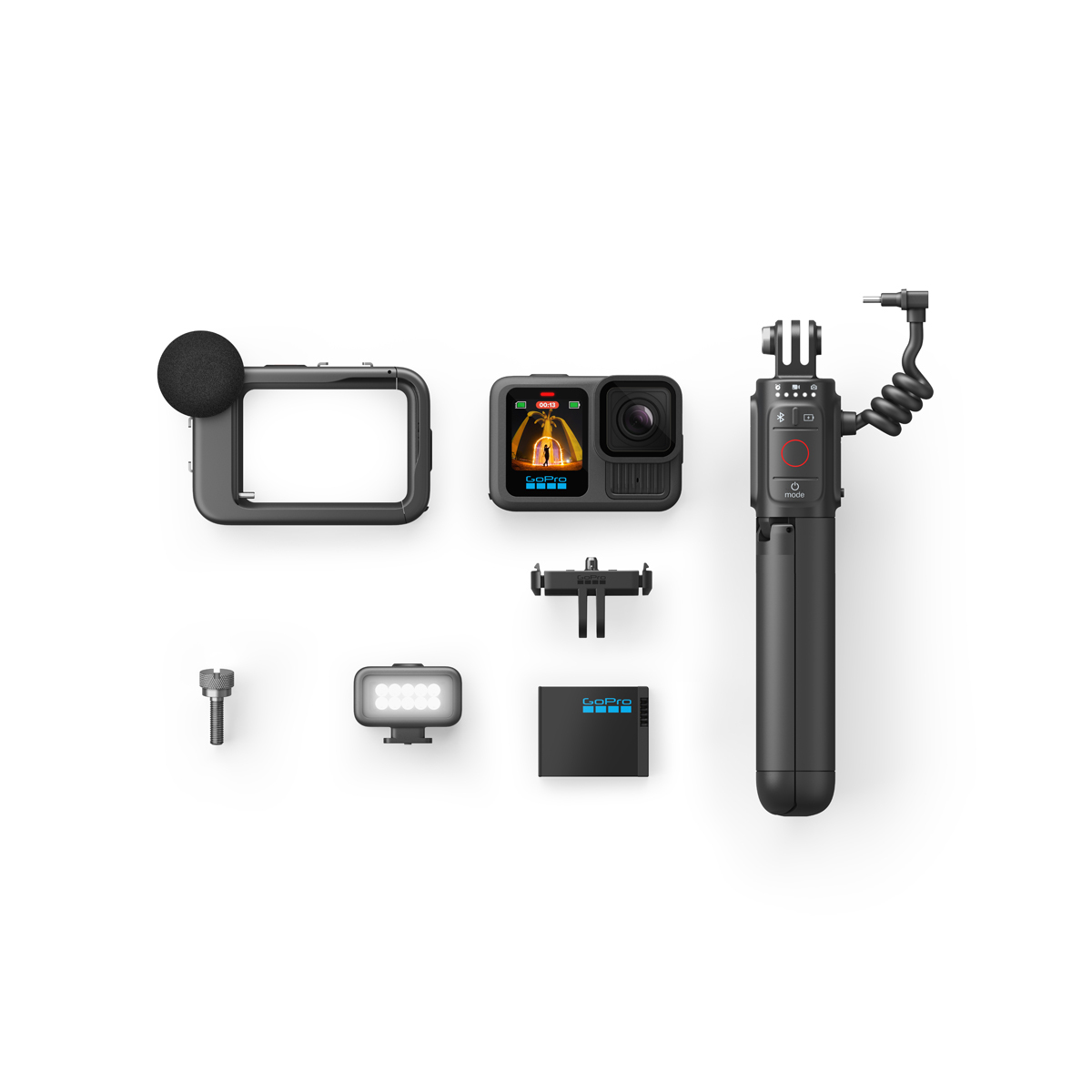 GoPro HERO13 Black Creator Edition inkl. Volta (Akkugriff, Stativ, Fernbedienung) 0810116381661