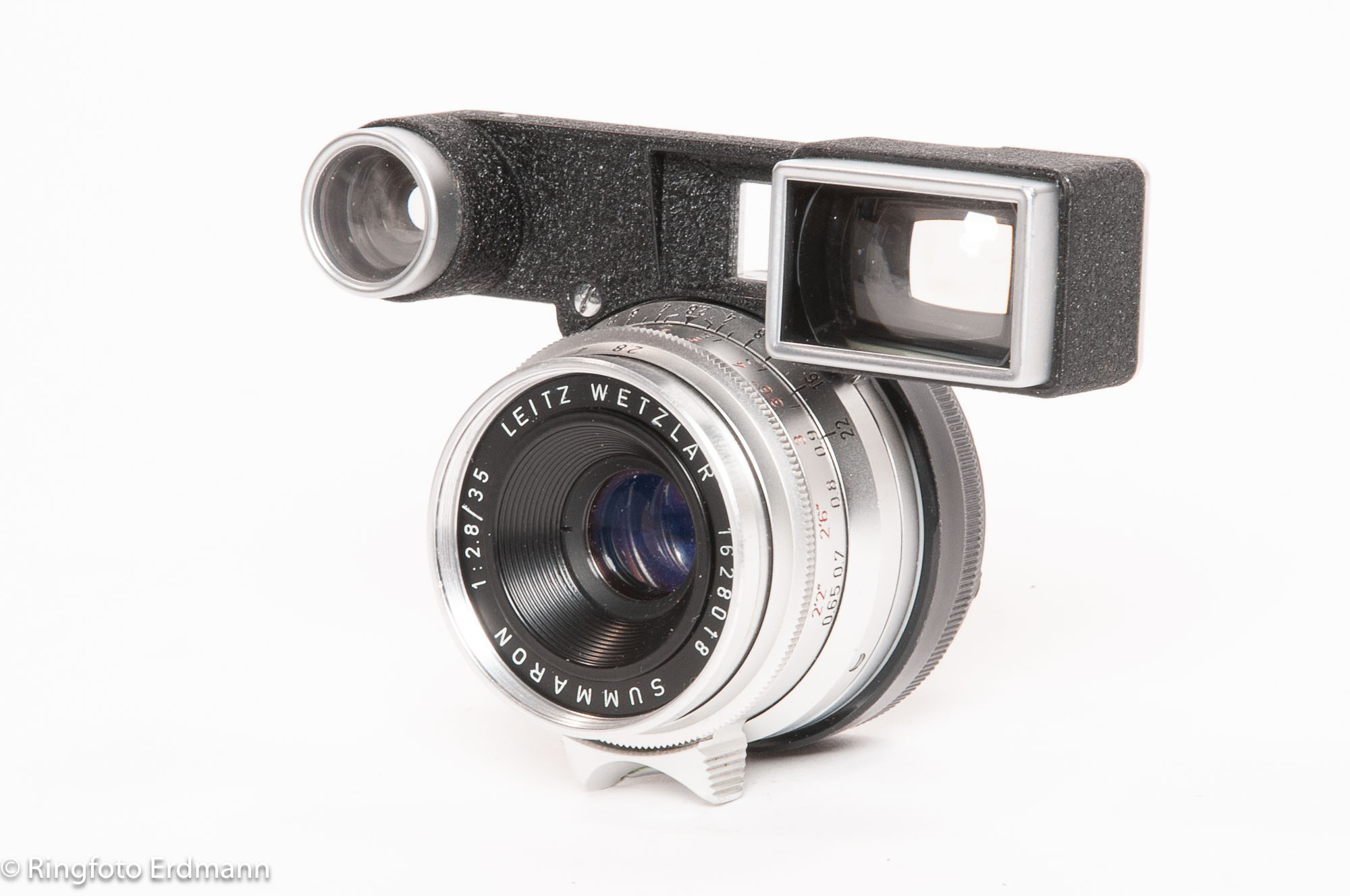 Leitz (Leica) Summaron-M 35/2,8 mit Brille für Leica M3 - gebraucht