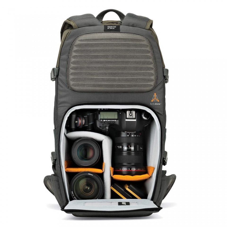 Lowepro Flipside Trek BP350 AW II Grey-Dark Green 0056035370151