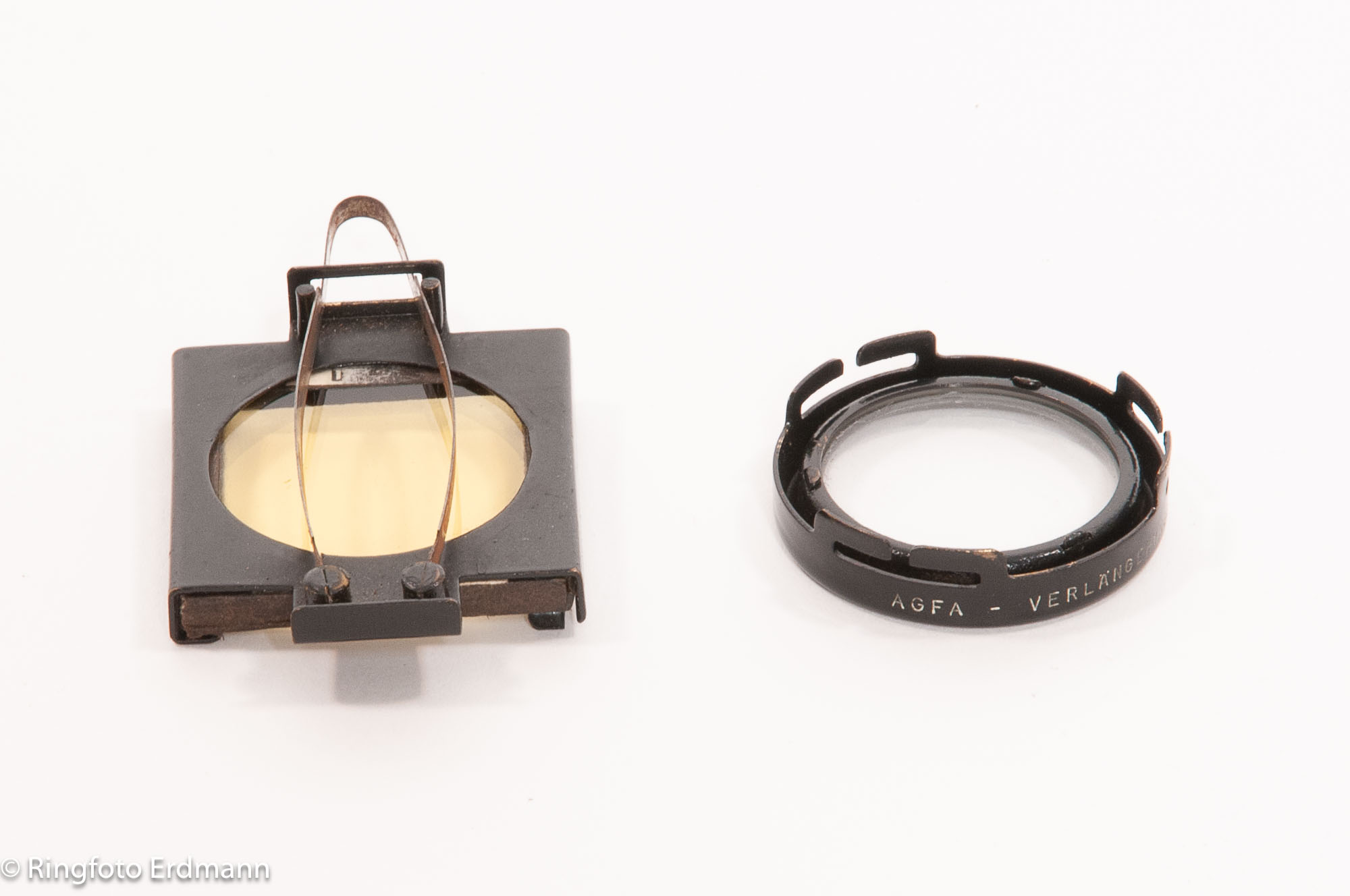 Agfa Verlängerungslinse inkl. Gelbfilter für Standard Camera 208 - gebraucht